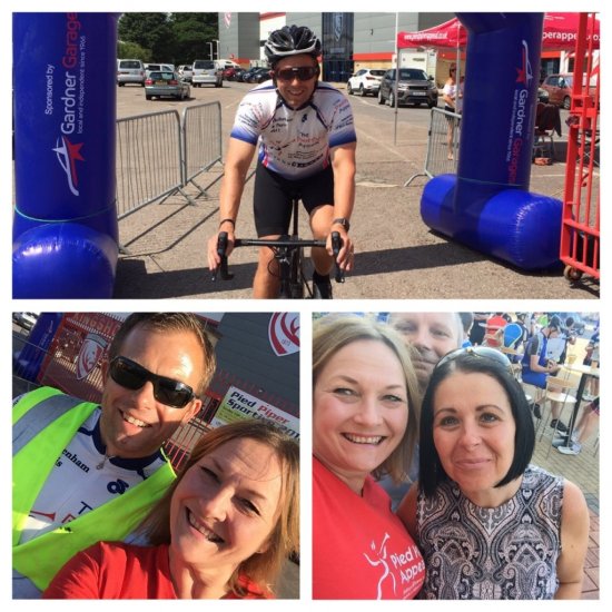 Evans Jones organise charity cycling event Evans Jones organise charity cycling event